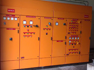 Control panel for firefighting